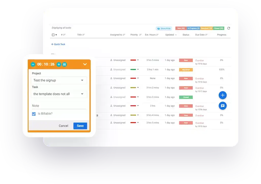 Track Task-Specific Time